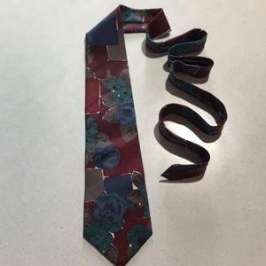 Tie 100% Italian Silk Vintage Men’s Necktie